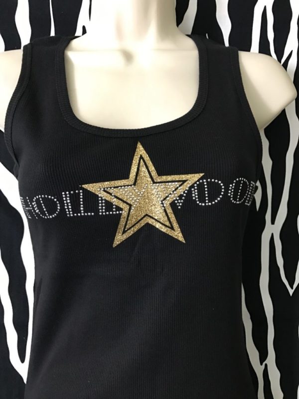 Silver & Gold Hollywood T, Size L
