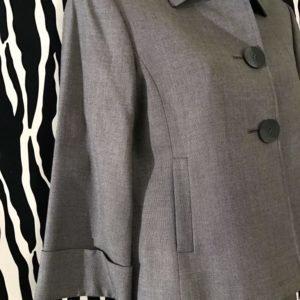 Grey Skirt Suit