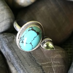 Gemstone Sterling Silver Ring