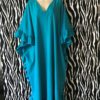 Turquoise Caftan Dress