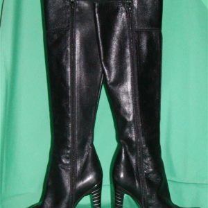 Black Knee-High Boots