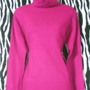 Hot Pink Angora Sweater