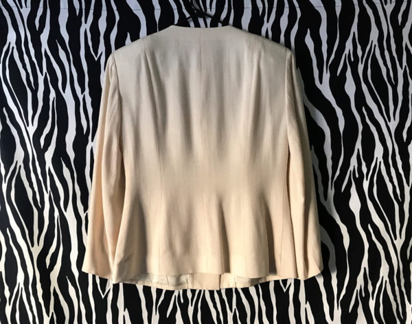 Vintage Anne Klein Silk Skirt Suit