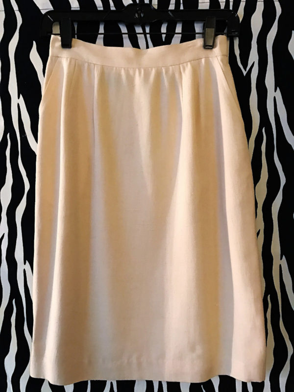 Vintage Anne Klein Silk Skirt Suit