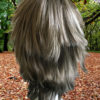 Brown Wig With Highlights And Bangs