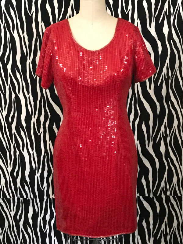 Red Cocktail Dress