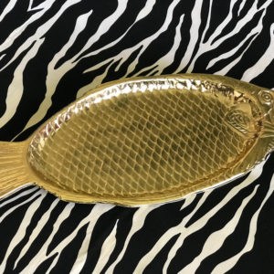 Brass Fish Platter Tray