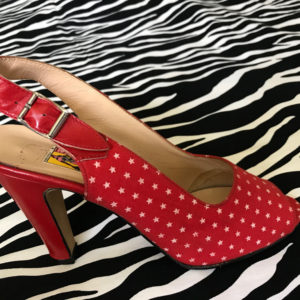 Fiorucci Red Sandals Made In Italy