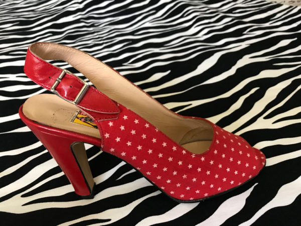 Fiorucci Red Sandals Made In Italy