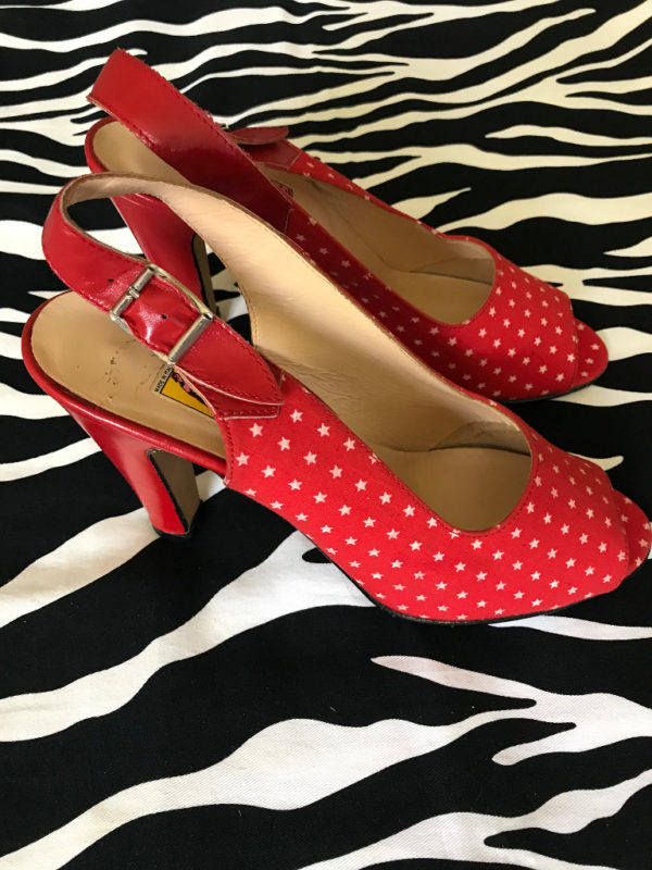 Fiorucci Red Sandals Made In Italy