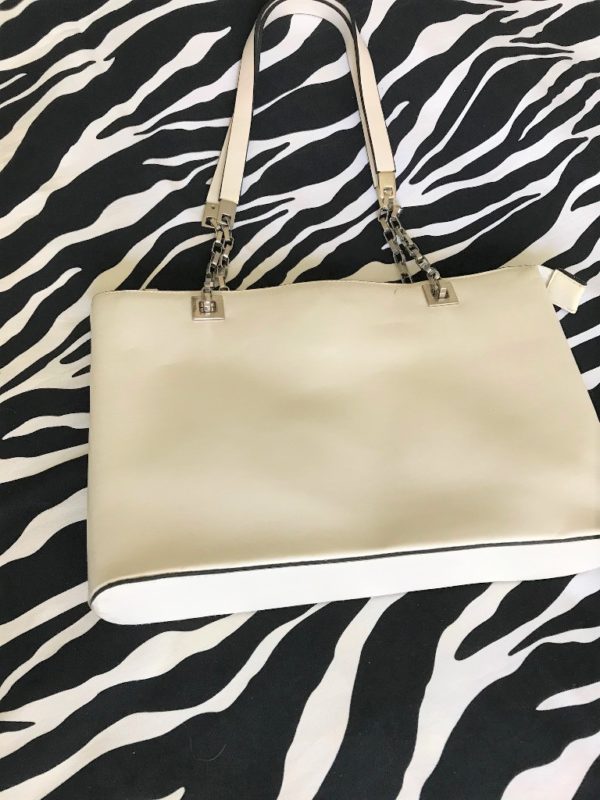 Over-The-Shoulder White Handbag