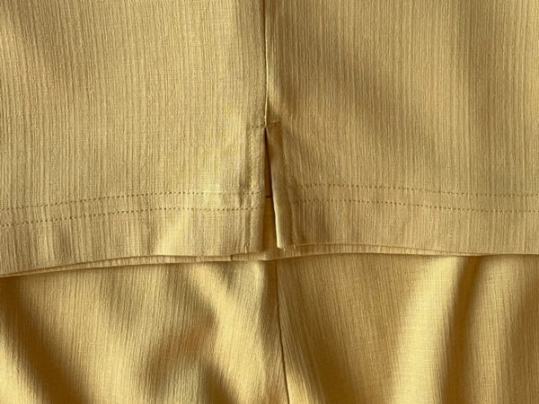 Yellow High-Waist Tommy Bahama Silk Pants