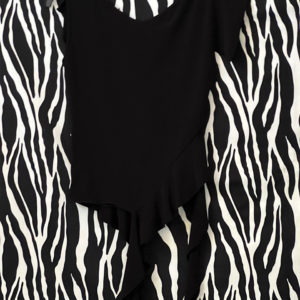 Kenko Paris Black Sleeveless Top, Black Sleeveless Top