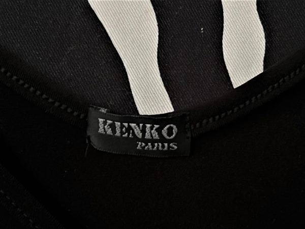 Kenko Paris Black Sleeveless Top