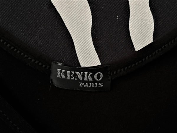 Kenko Paris Black Sleeveless Top